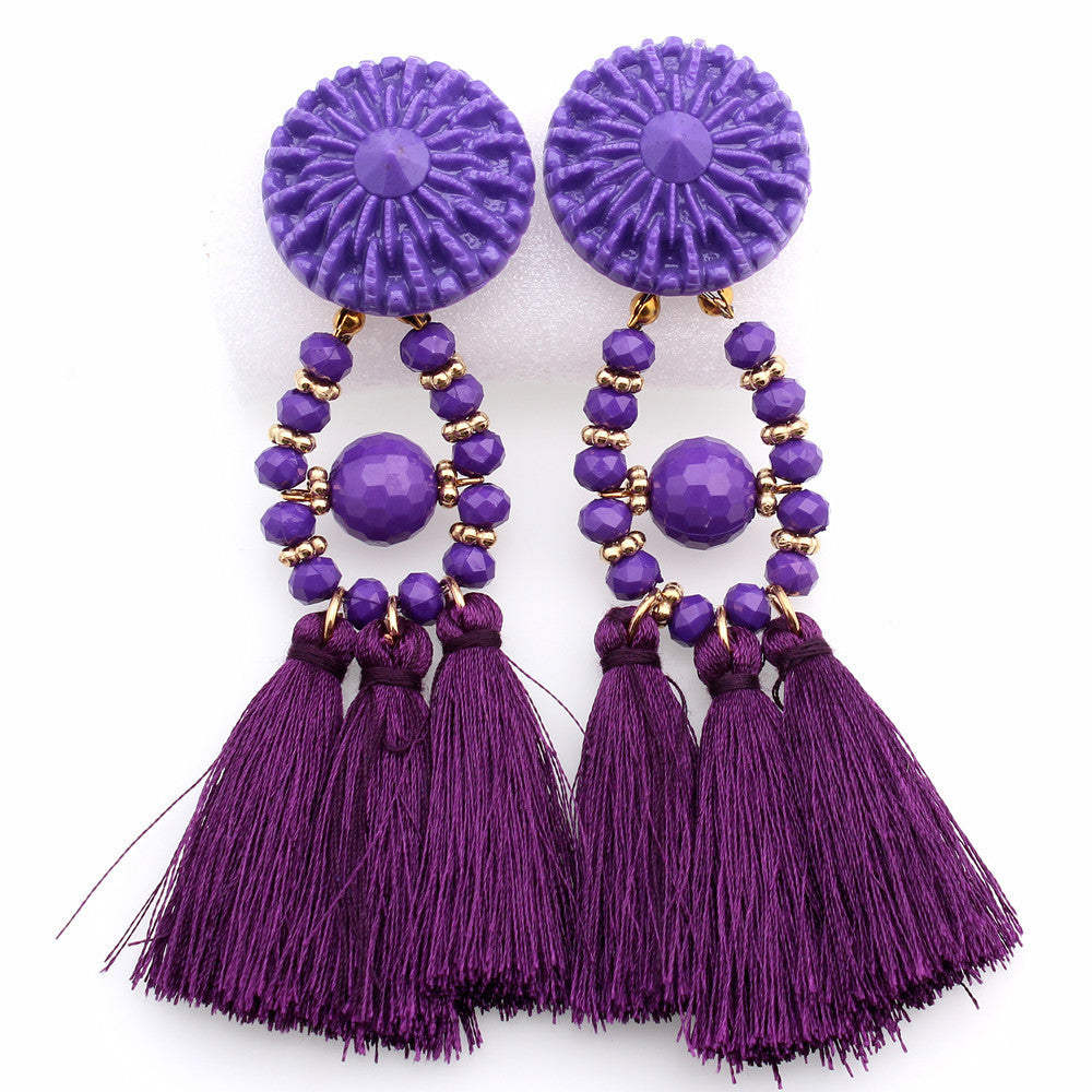 Tassel earrings earrings