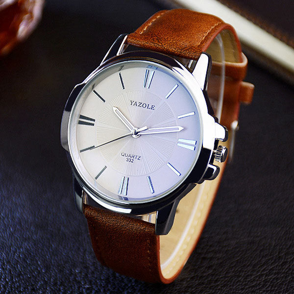 YAZOLE Fashion Quartz Watch Luxury Male Clock