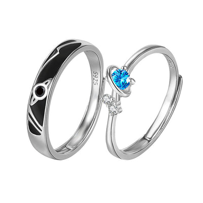 Dream Planet Couple Rings Men and Women Rings