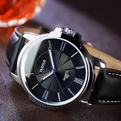 YAZOLE Fashion Quartz Watch Luxury Male Clock