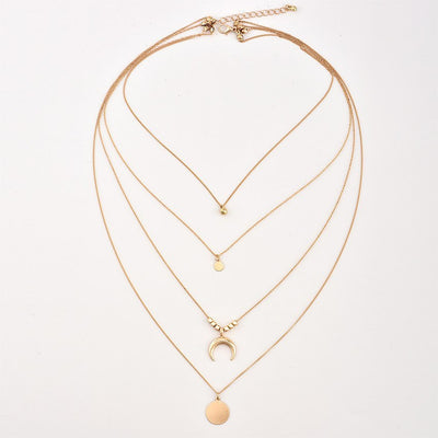 Multi-layered necklaces