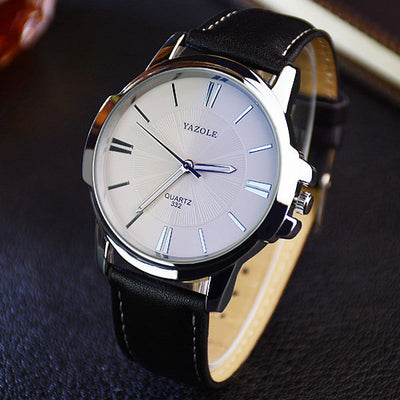 YAZOLE Fashion Quartz Watch Luxury Male Clock