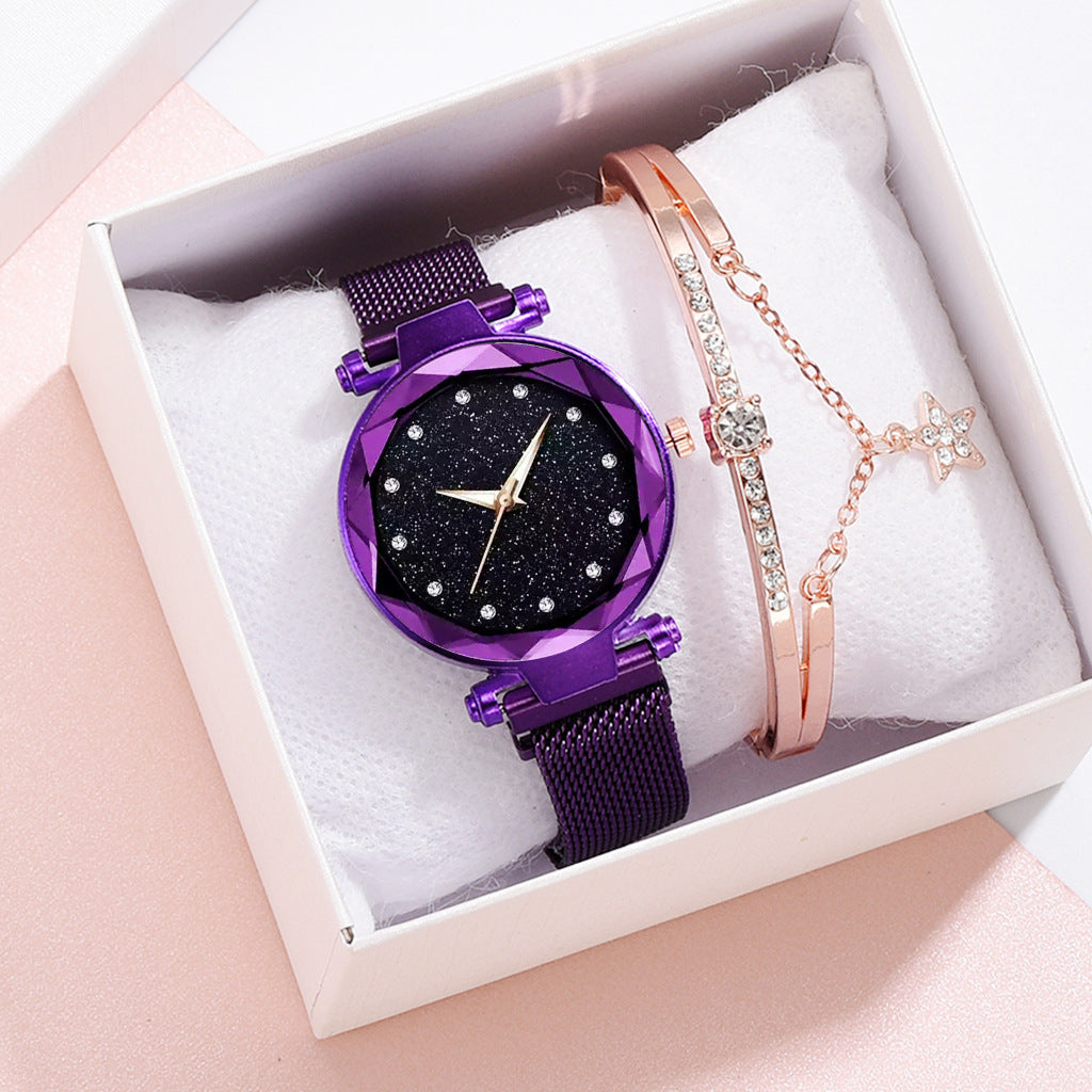 Luxury Women Watches Bracelet Set