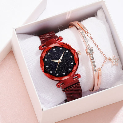 Luxury Women Watches Bracelet Set