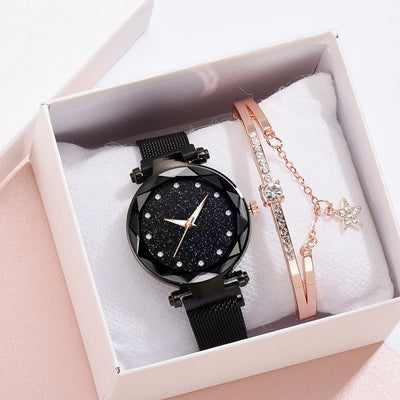 Luxury Women Watches Bracelet Set