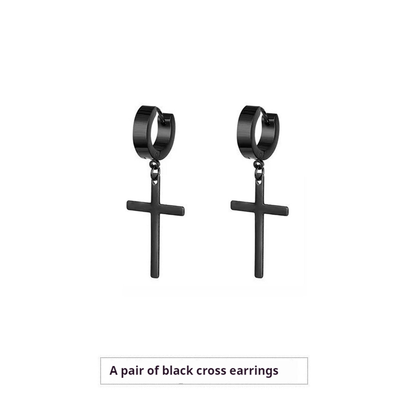 Cross Stud Earrings