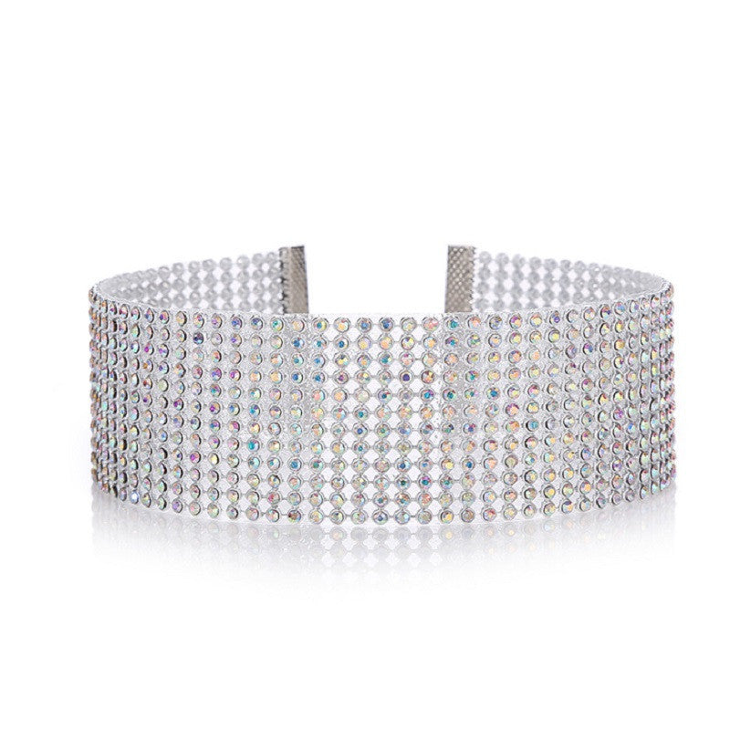 Rhinestone Choker Necklace