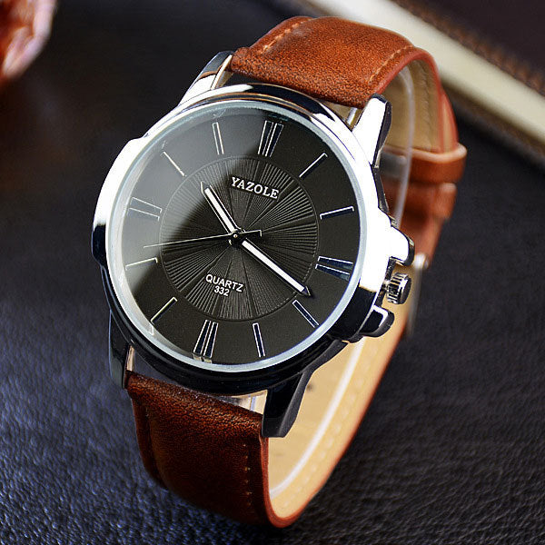 YAZOLE Fashion Quartz Watch Luxury Male Clock