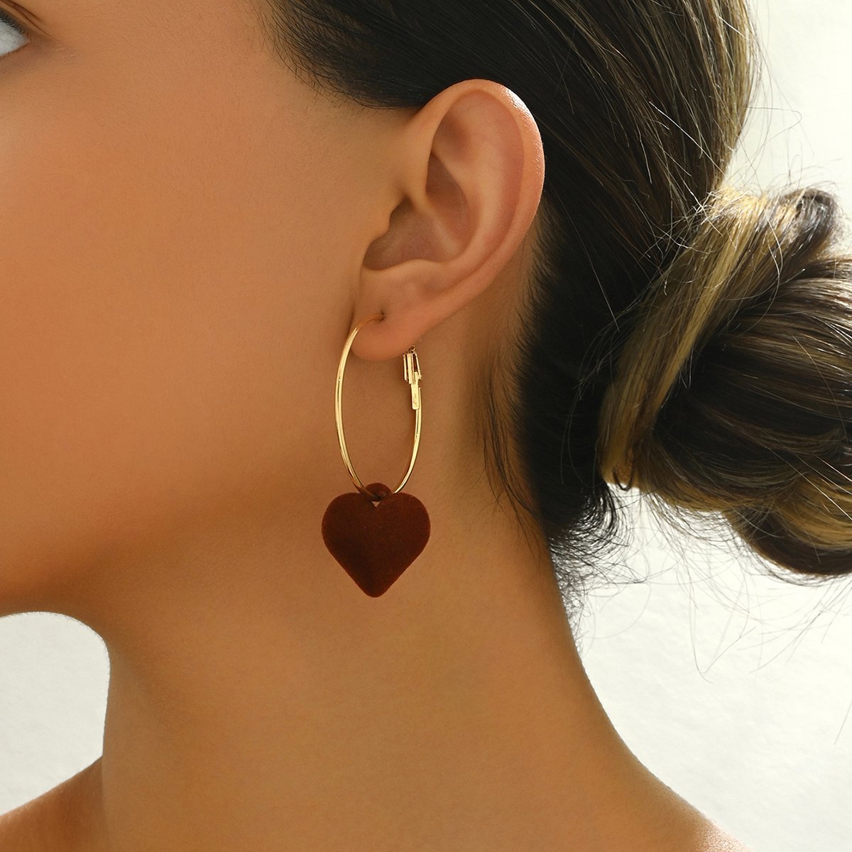 Heart shaped earrings