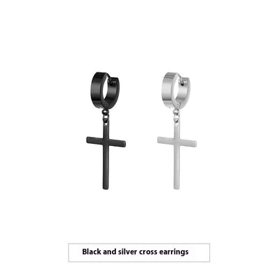 Cross Stud Earrings