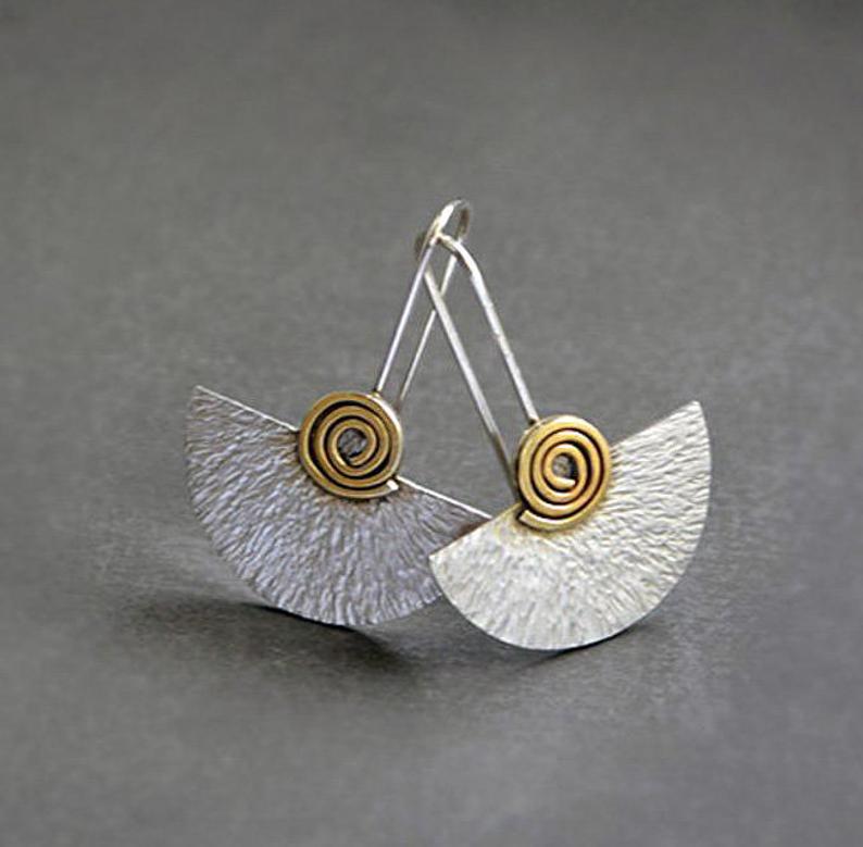 Semicircle Earrings