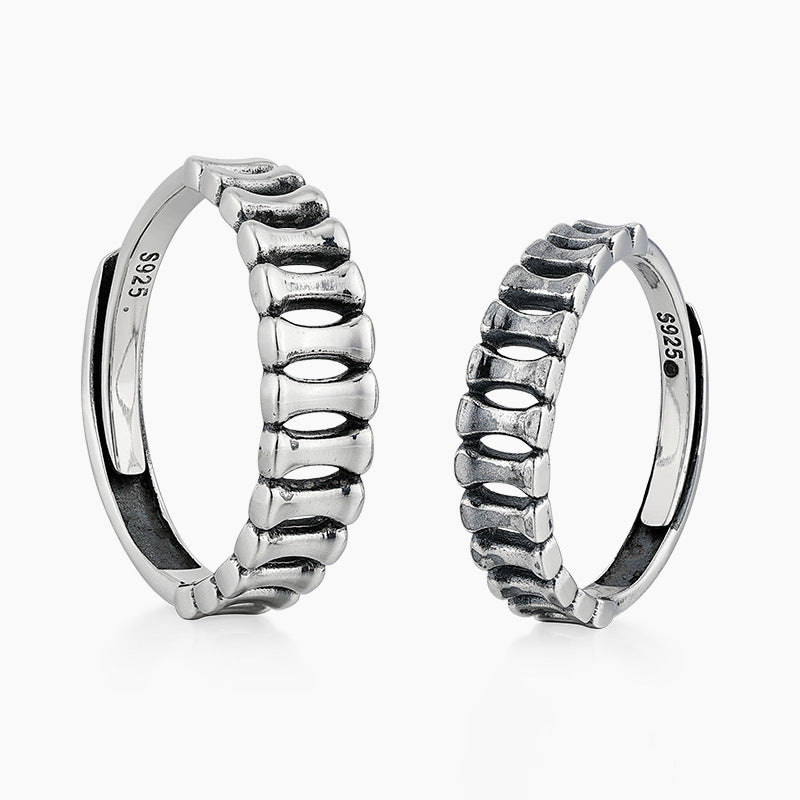 Rings Couple Models Pair Of Rings Silver Niche Design